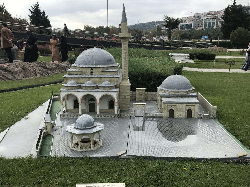 Veysel Karani Tomb and Mosque Miniature in the Ground