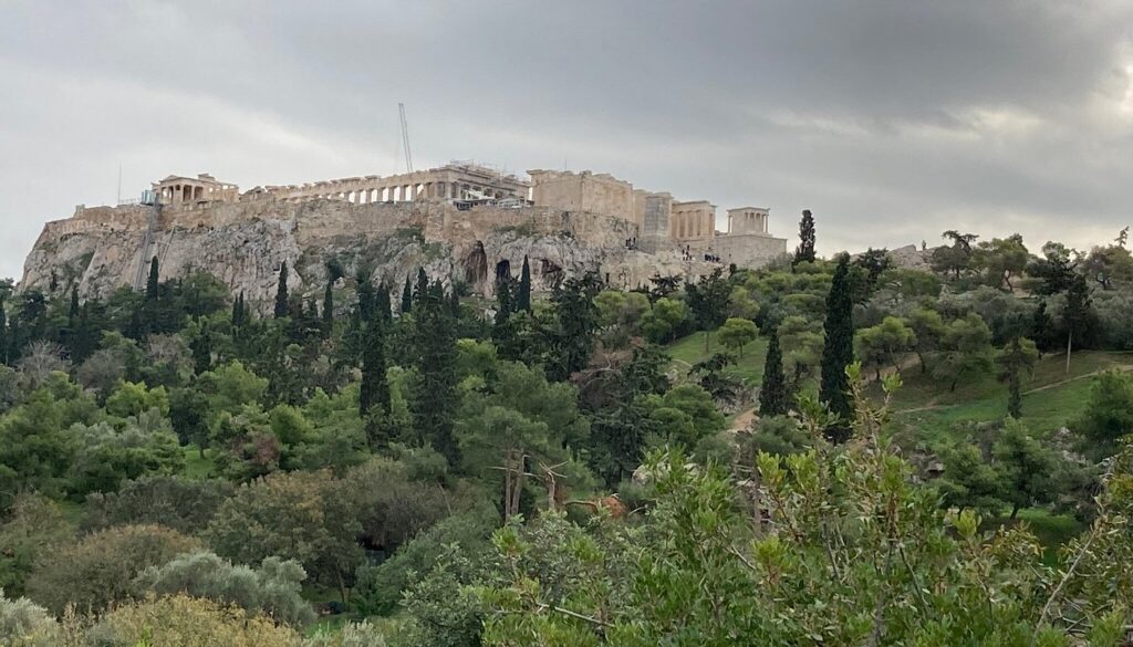 View from Areopagus Hill