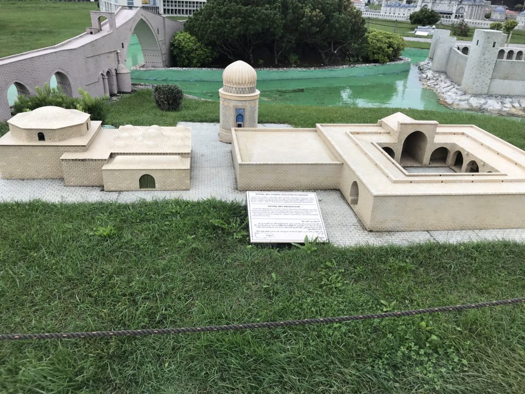 White Zeynel Bey Tomb Miniature