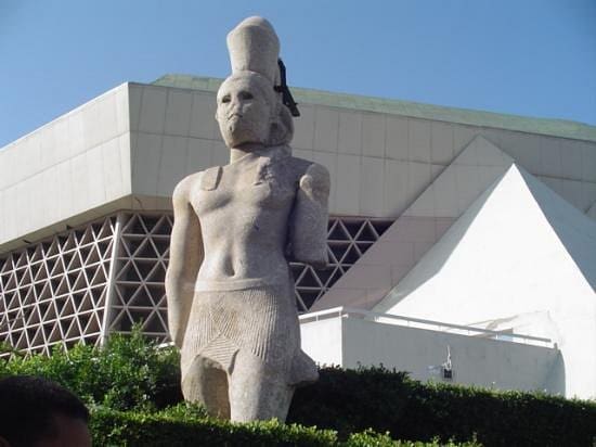 This Statue of Ptolemy I was underwater for thousands of years