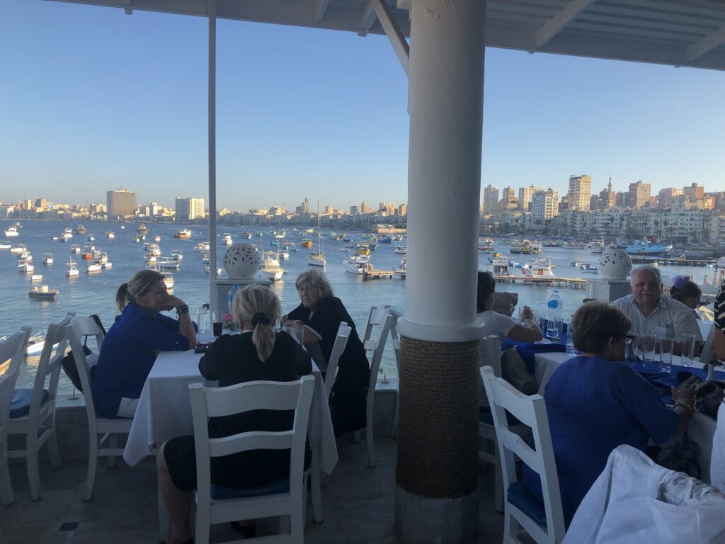 White & Blue Greek Restaurant