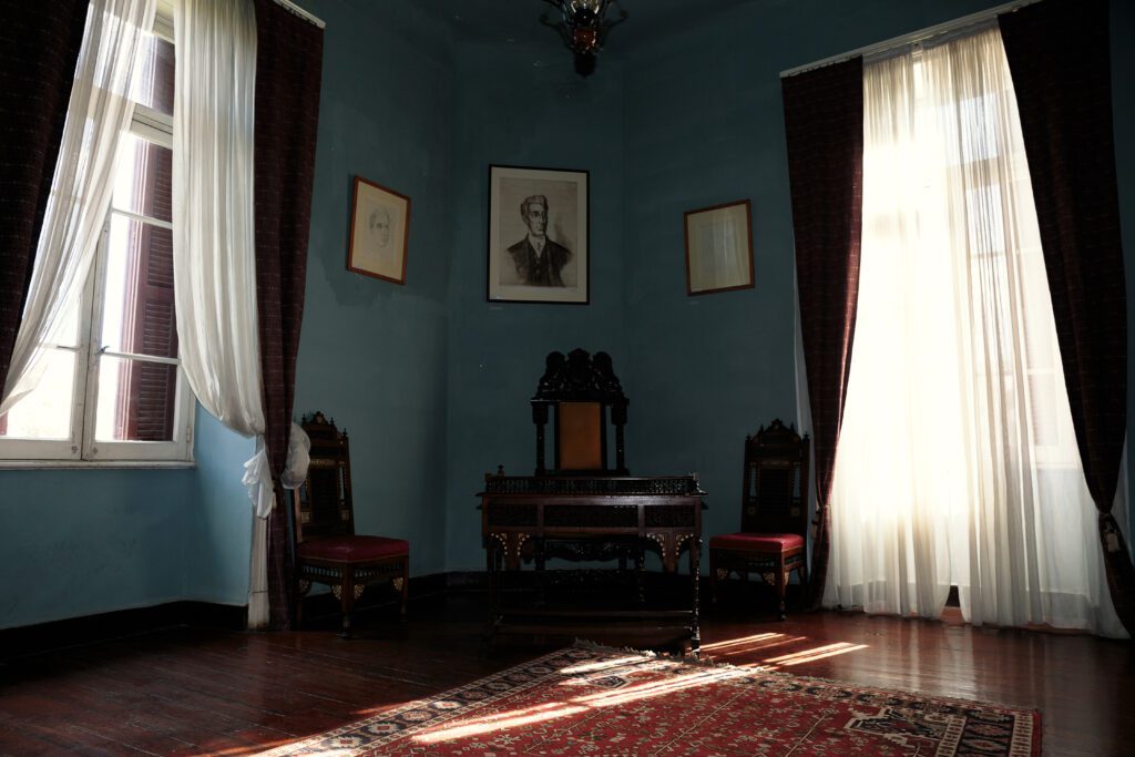 Inside the house of Poet CP Cavafy