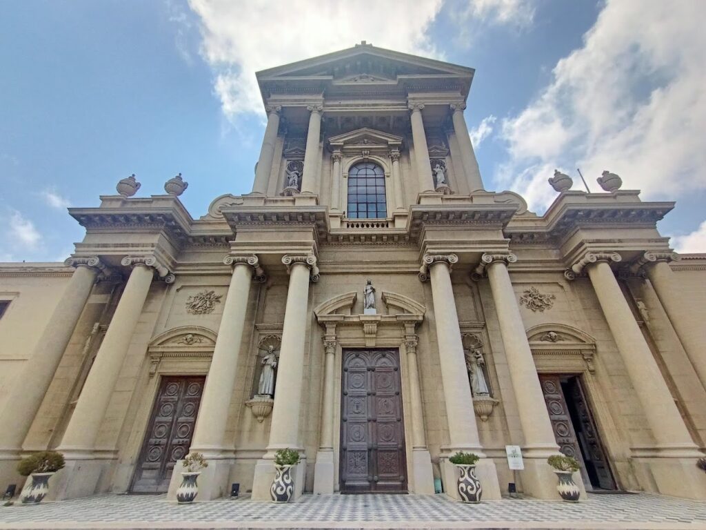 St Catherine's Cathedral is neo-Baroque