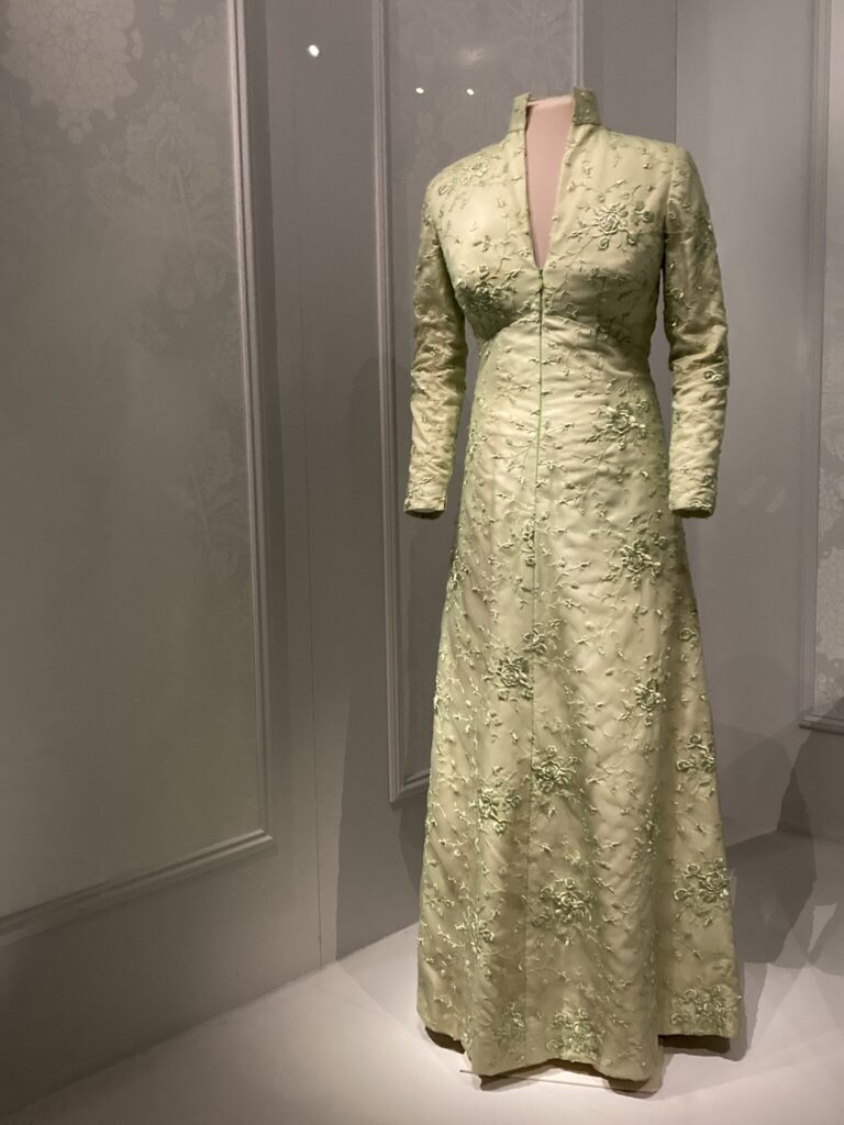 Betty Ford Inaugural Ball Gown Sign
