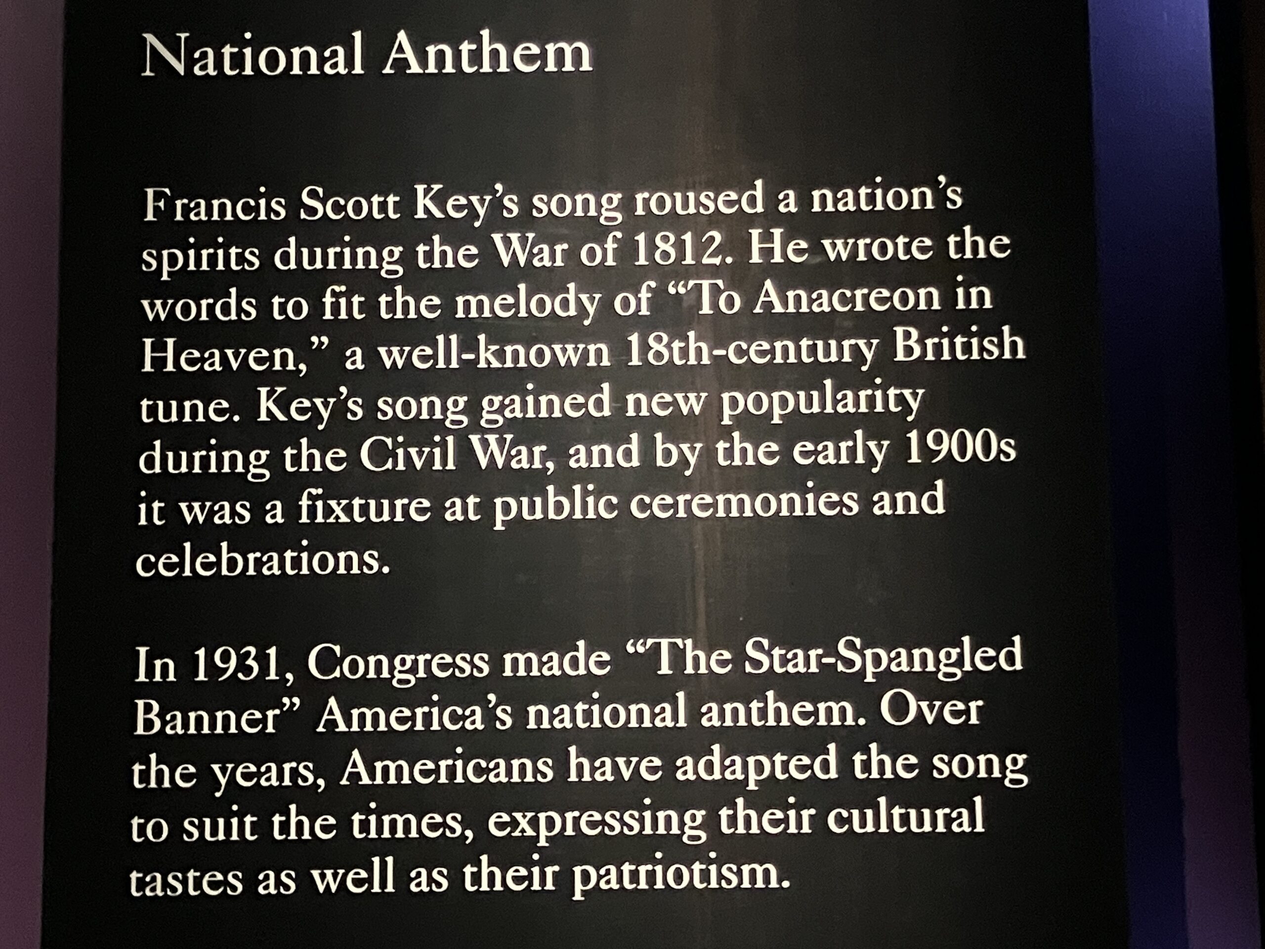The Star Spangled Banner