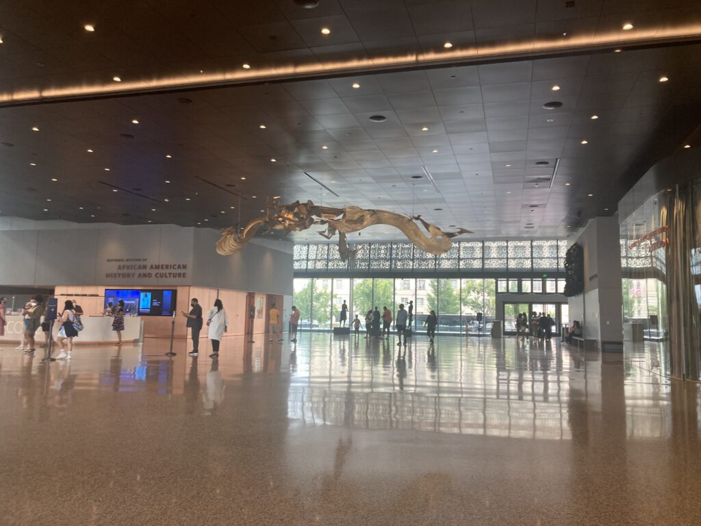 National Museum of African American History and Culture lobby