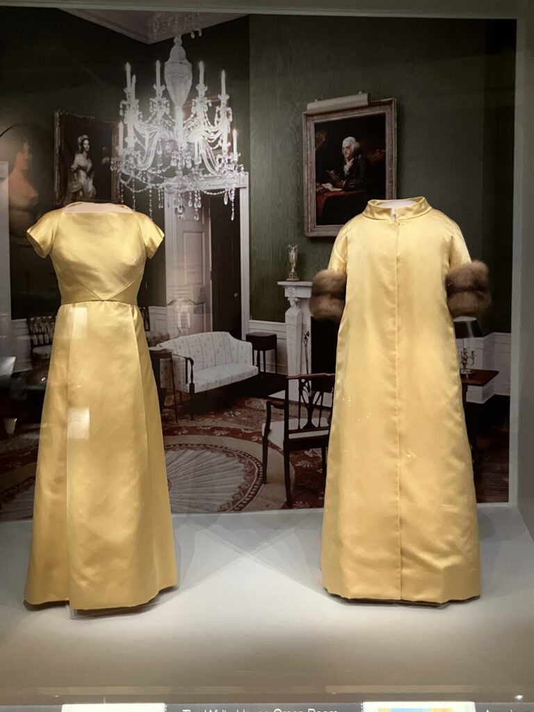 Lady Bird Johnson Inaugural Ball Gown
