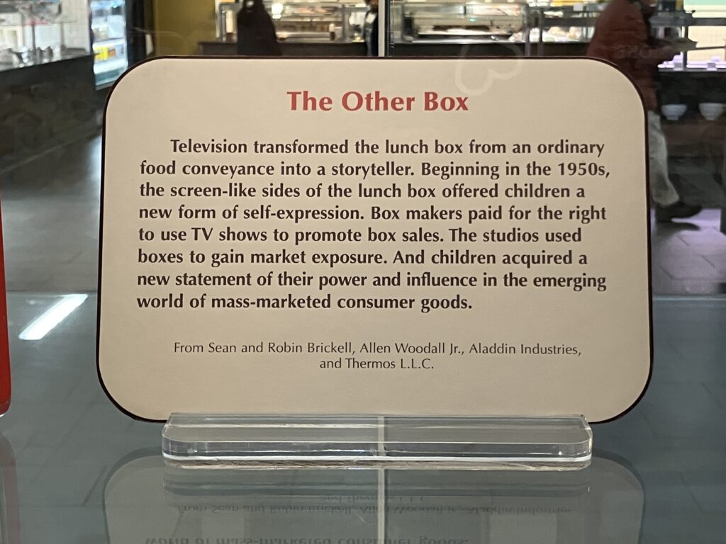 Lunch Box Exhibit