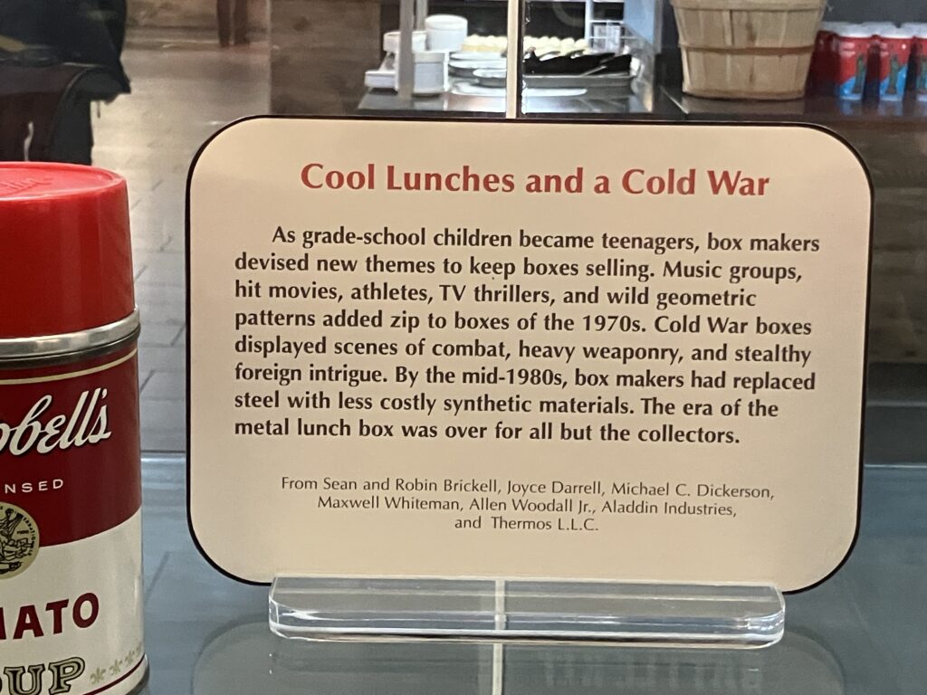 Lunch Box Exhibit