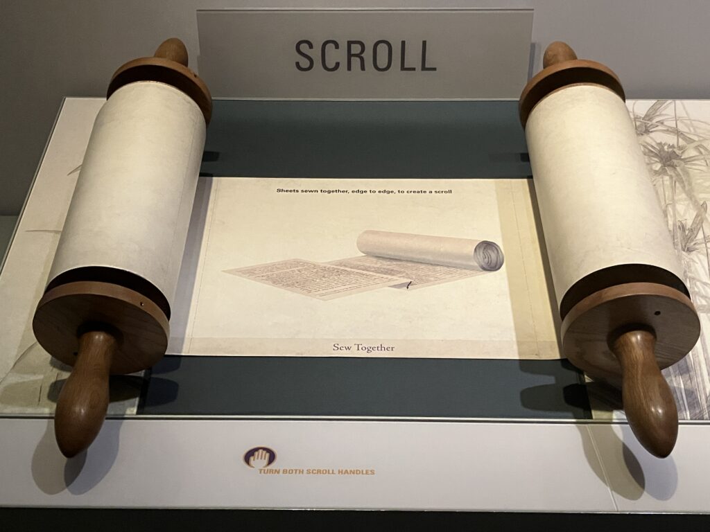 From Scroll to Codex