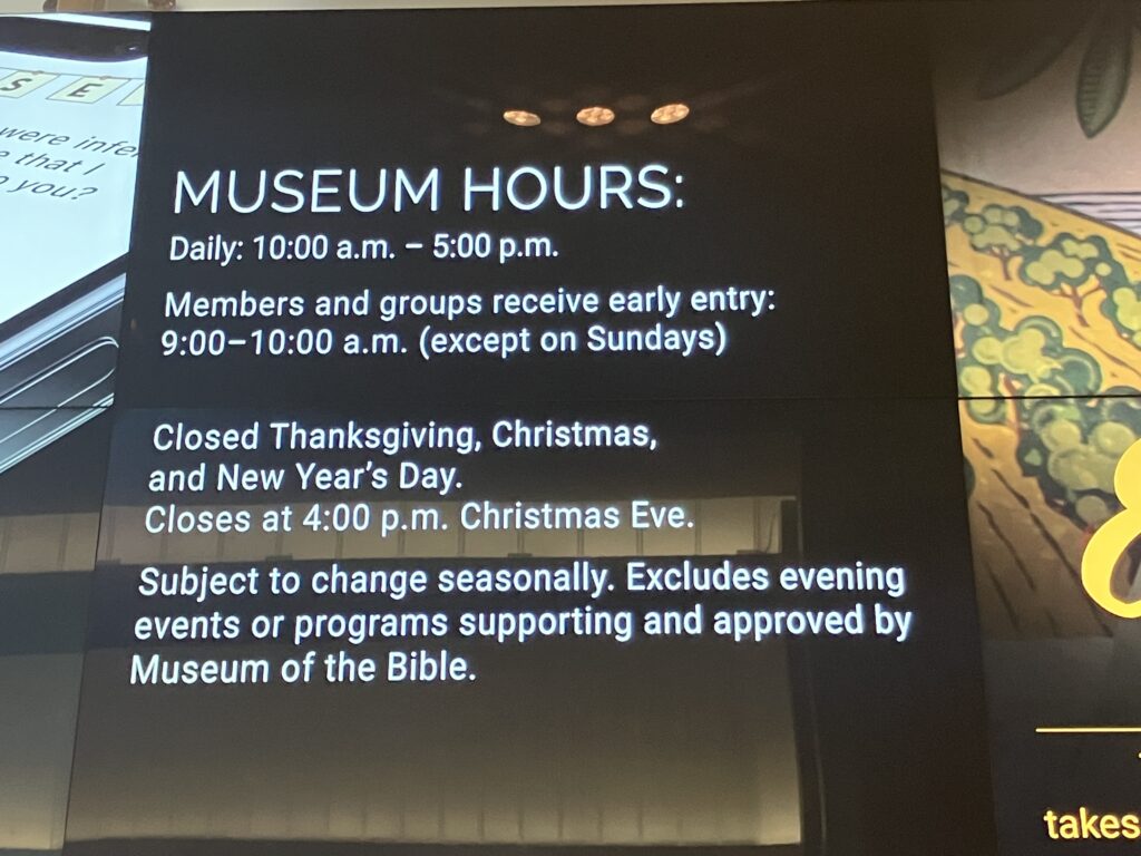 Museum of the Bible