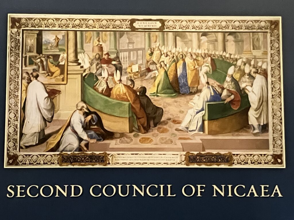 Second Council of Nicaea Painting