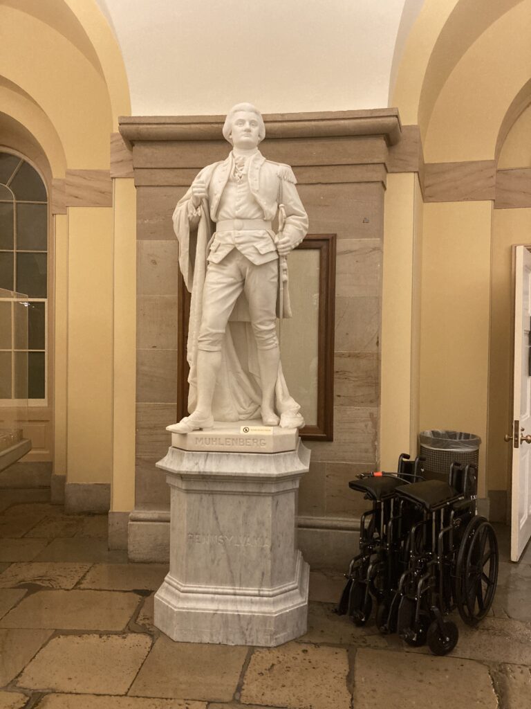 John Peter Gabriel Muhlenberg Statue