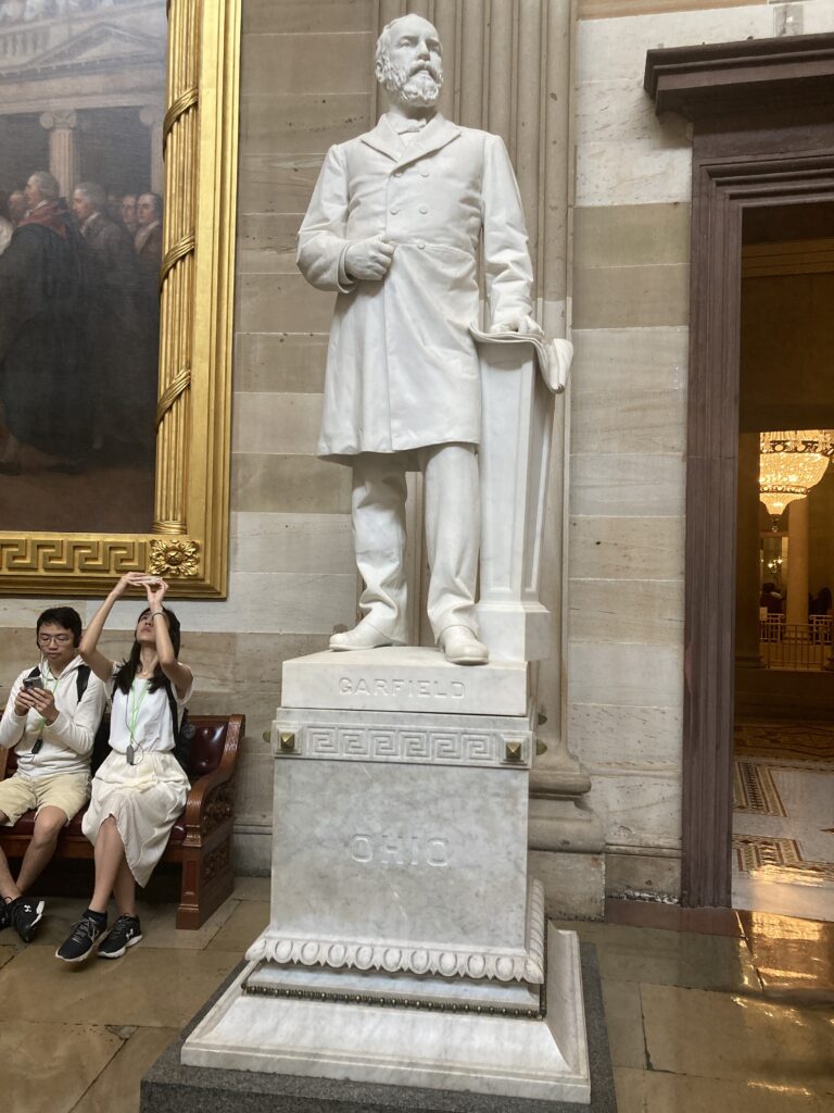 James A. Garfield Statue, U.S. Capitol for Ohio