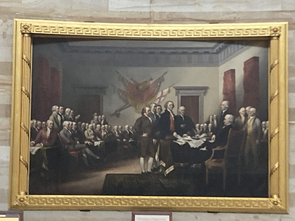 Paintings Inside the U.S. Capitol