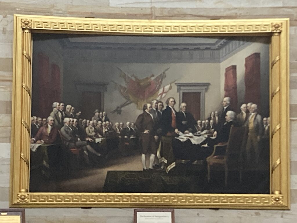 Paintings Inside the U.S. Capitol