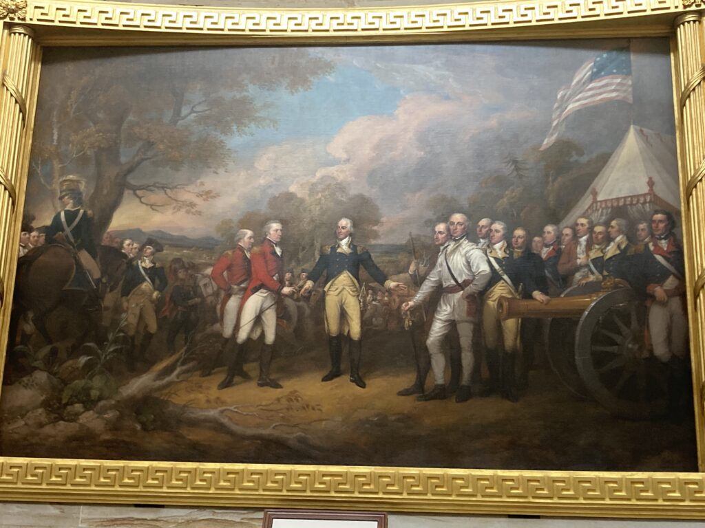 Paintings Inside the U.S. Capitol