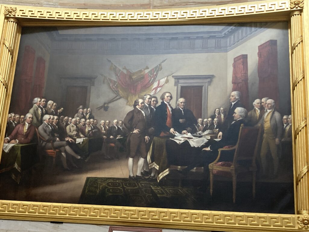 Paintings Inside the U.S. Capitol