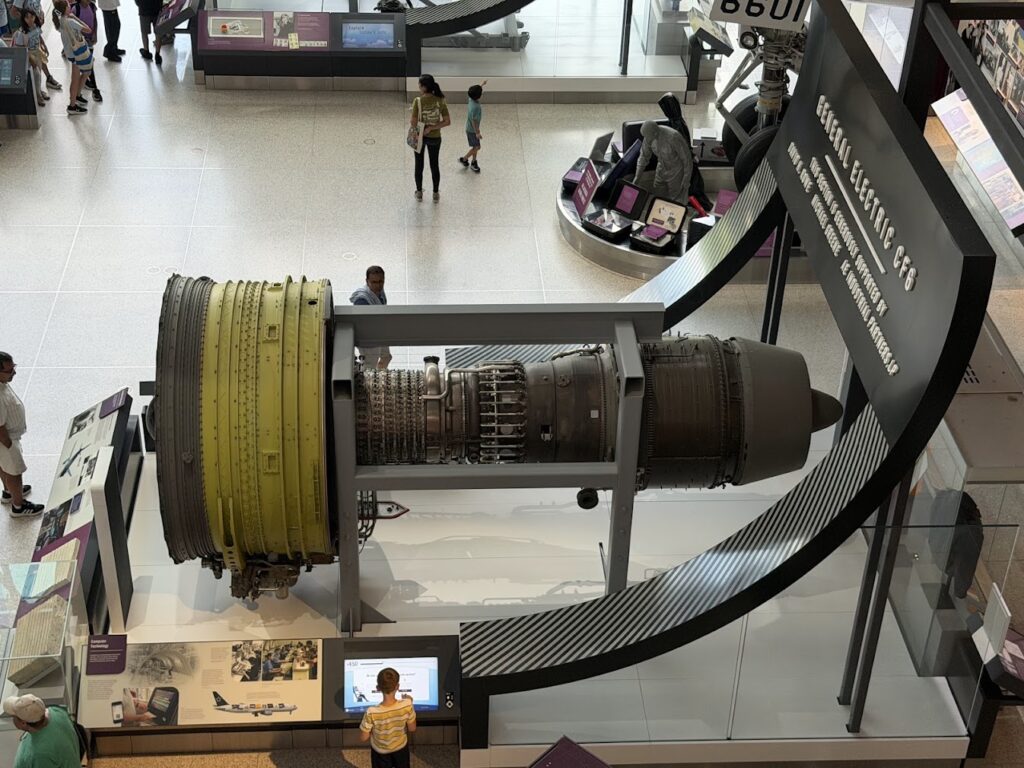 General Electric CF6-6 turbofan engine