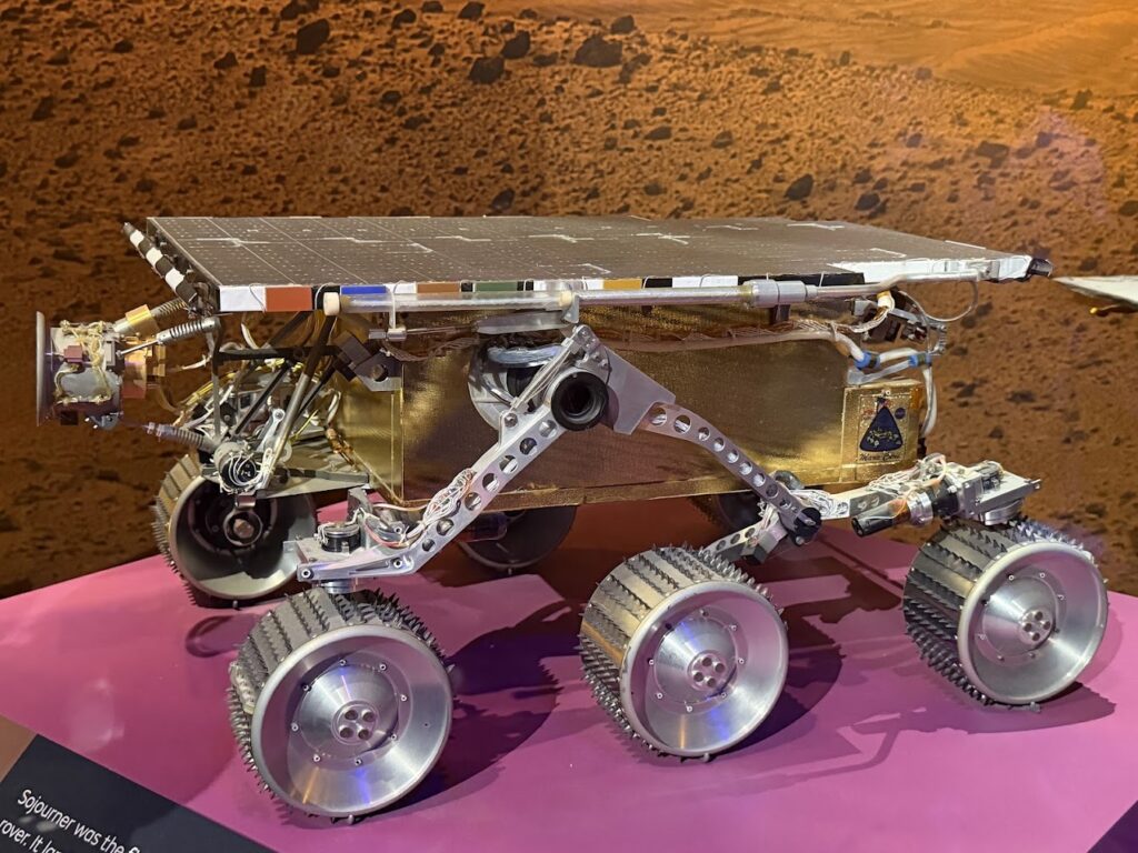 Marie Curie rover, the flight spare for NASA's Sojourner rover