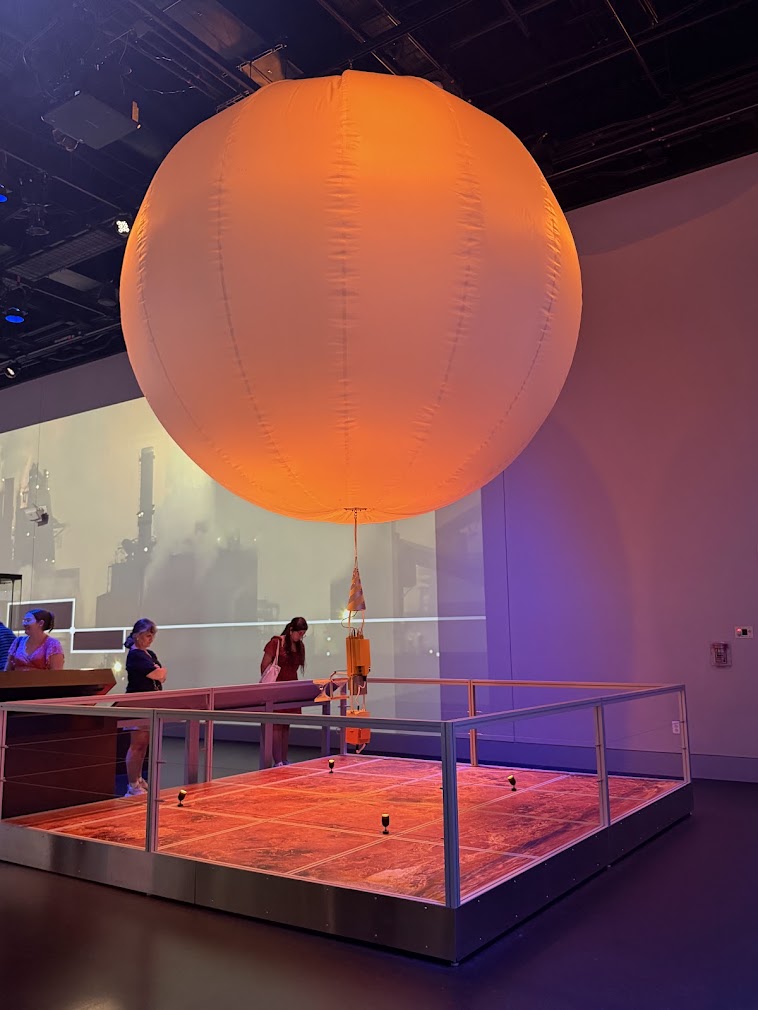 Orange Baloon Futures in Space