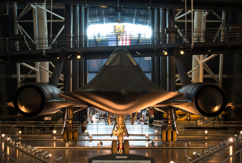 SR-71A Blackbird at the Udvar Hazy Museum