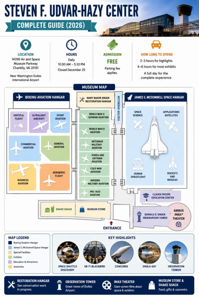 Steven F. Udvar-Hazy Center guide
